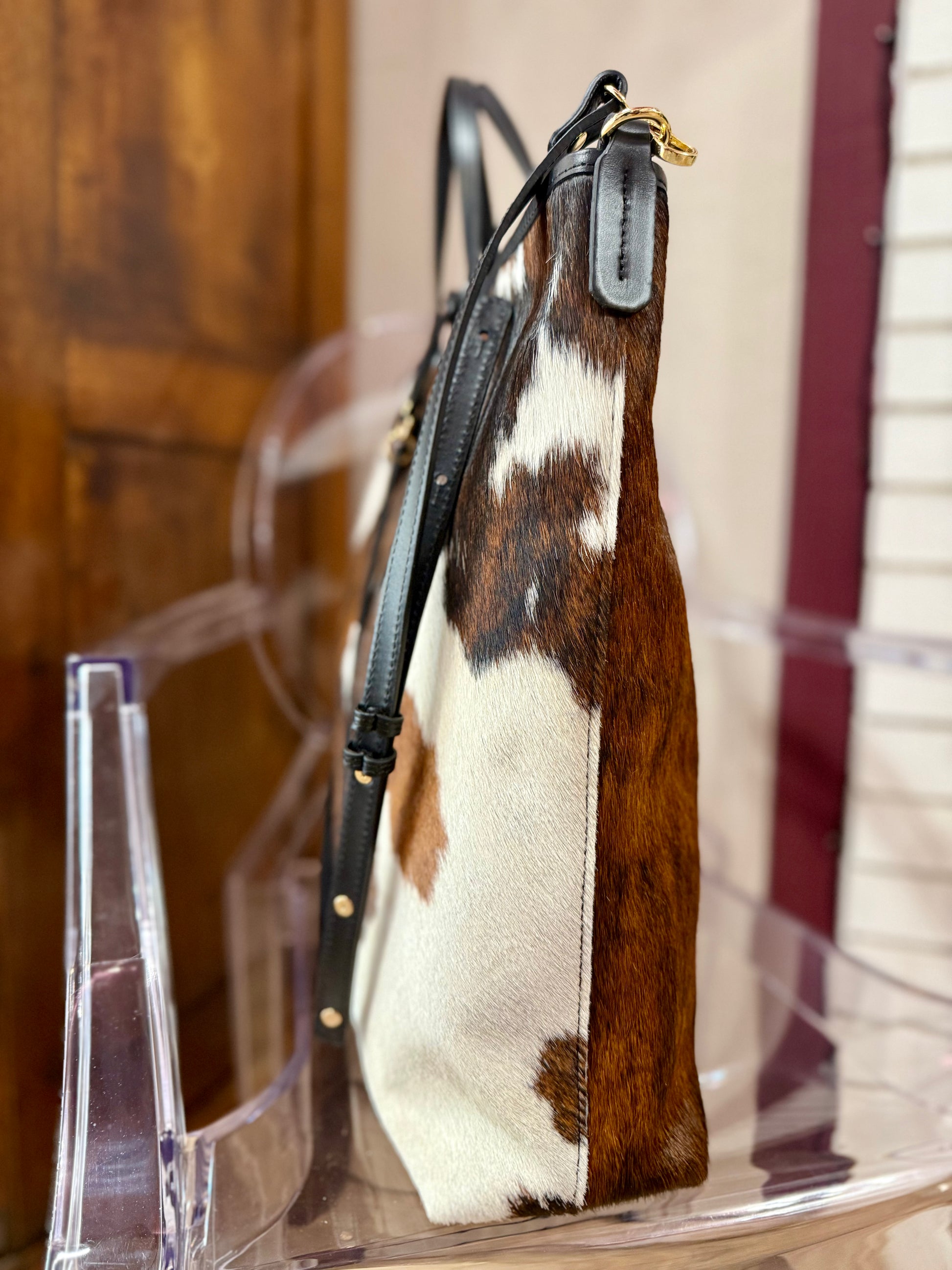 Borsa artigianale in vera pelle cavallino elegante e unica di Adorno 23