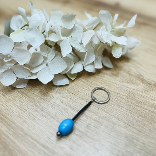 Portachiavi azzurro
