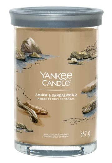 Amber & Sandalwood - Signature grande
Yankee Candle