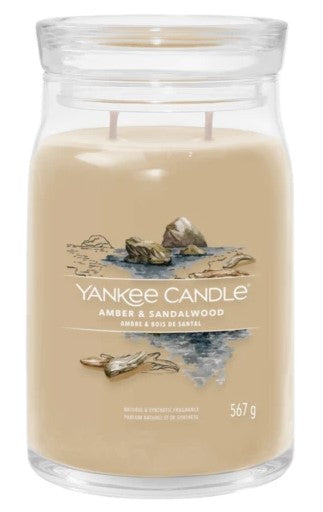 Amber & Sandalwood - Giara grande
Yankee Candle