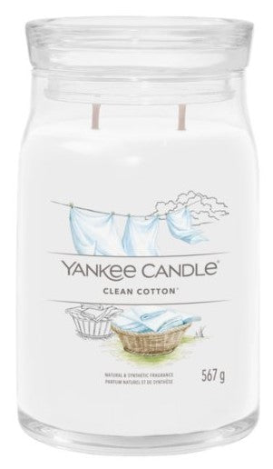 Clean Cotton - Giara grande
Yankee Candle