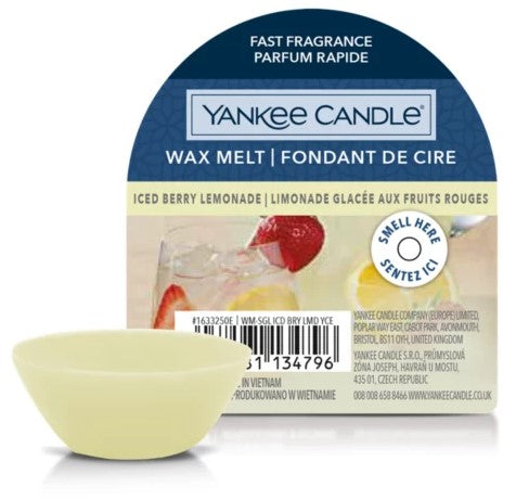 Iced Berry Lemonade - Cera da fondere
Yankee Candle